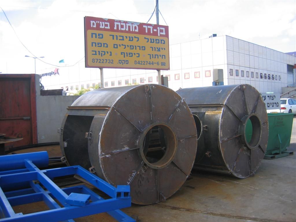חיתוך וכיפוף פחים